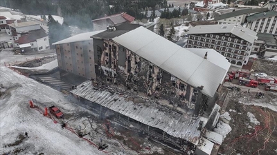 Uludağ'daki otel yangınında 4 tutuklama