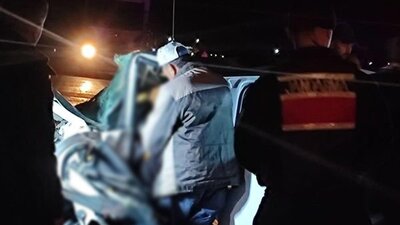 Baba ile kızını öldüren kaza!