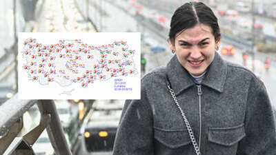 Sıcaklık 3-5 derece düşüyor! 7 bölgede sağanak!