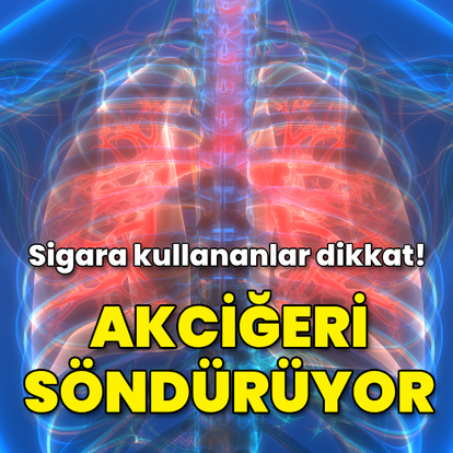 Sigara kullan�m� akci�eri s�nd�r�yor