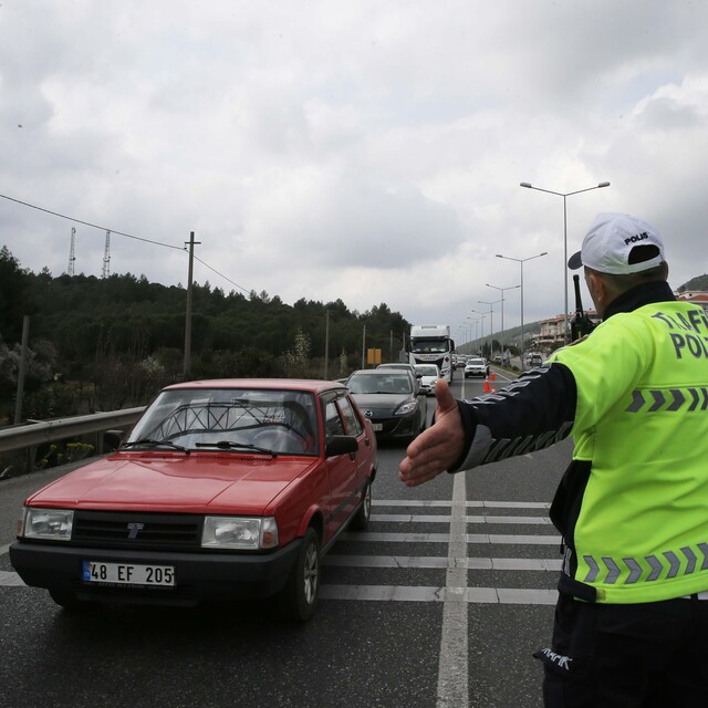 Yine aynı manzara! Kilometrelerce...