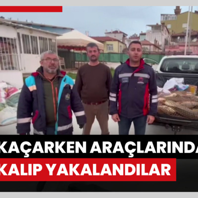 Karacaören Barajı'nda kaçak avcılara suçüstü: Kaçarken araçlarında mahsur kalıp yakalandılar