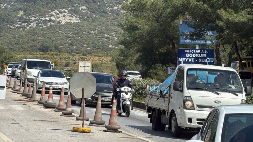 Bodrum'a 24 saatte 10 bin araç girişi