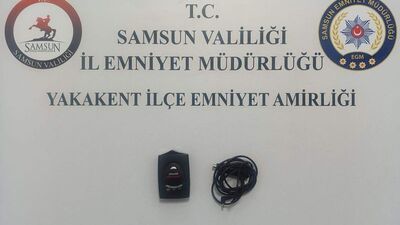 Durdurulan araçta radar tespit cihazı bulundu