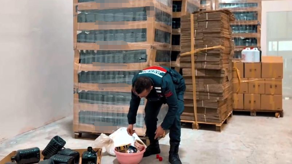 27 bin 800 litre etil alkol ele geçirildi