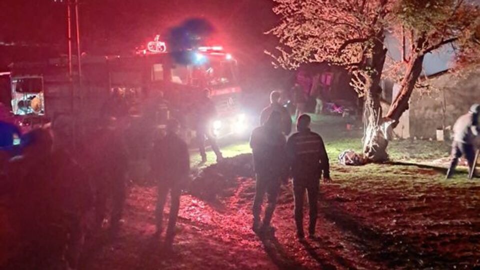 Elektrik kontağından yangın çıktı