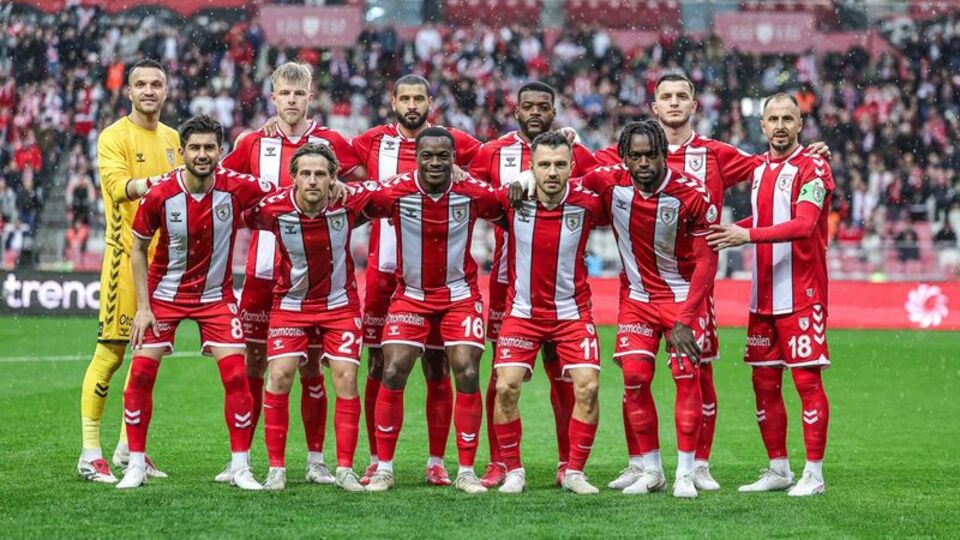 Samsunspor. 2. yarıda düşüşe geçti!