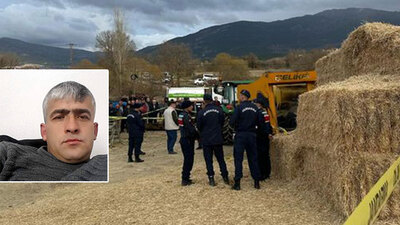 Burdur'da korkunç olay! Çiftliğinde hayvanlarına yem hazırlıyordu!