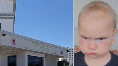 Daha 21 aylık bebekti... Çok büyük acı!