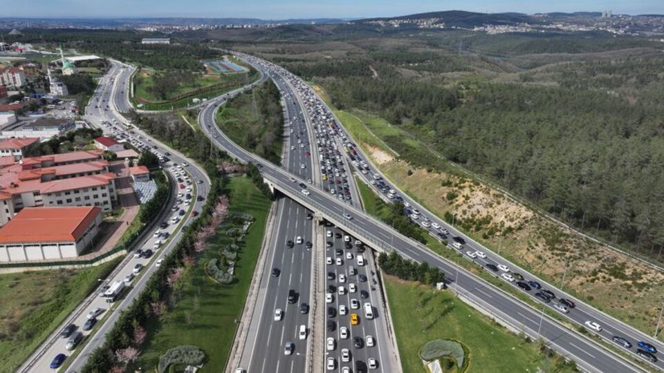 İstanbul'da bayram trafiği