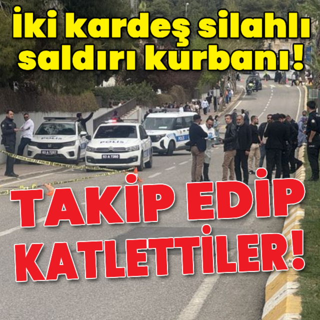 İki kardeşe silahlı saldırı!