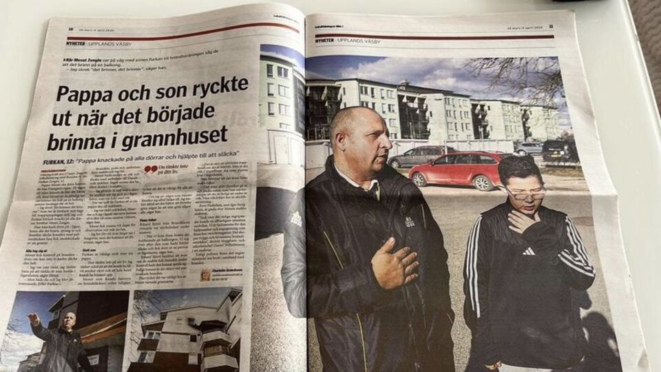 İsveç'te Türk baba ile oğlu sosyal medyada "kahraman" ilan edildi!