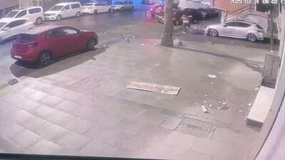 Otomobil farını böyle çaldılar!