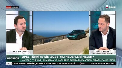 Opel Türkiye Genel Müdürü OtoSpor'a konuk oldu