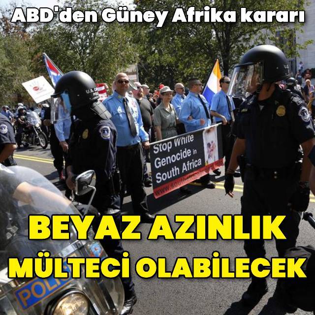 ABD, Beyazlar için mülteci başvuru merkezi açacak