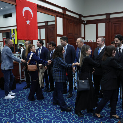 Fenerbahçe'de bayramlaşma töreni yapıldı