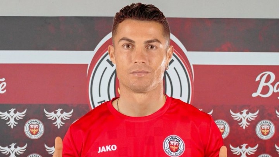 Karaman FK'dan Ronaldo şakası!