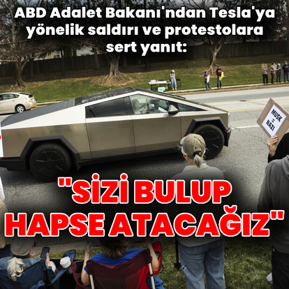 ABD Adalet Bakanı'ndan Tesla saldırılarına sert yanıt