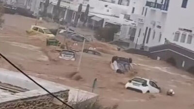 Yunanistan'da sel felaketi