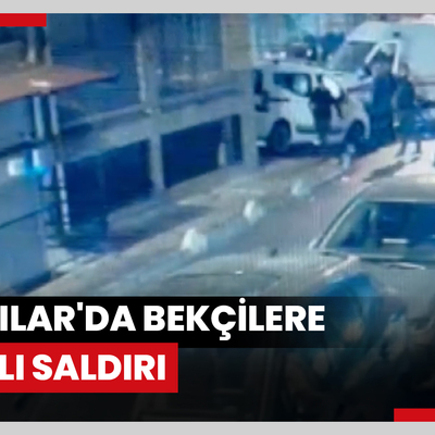 Bağcılar'da bekçilere silahlı saldırı; şüphelilerin polisten kaçtığı anların görüntüsü ortaya çıktı