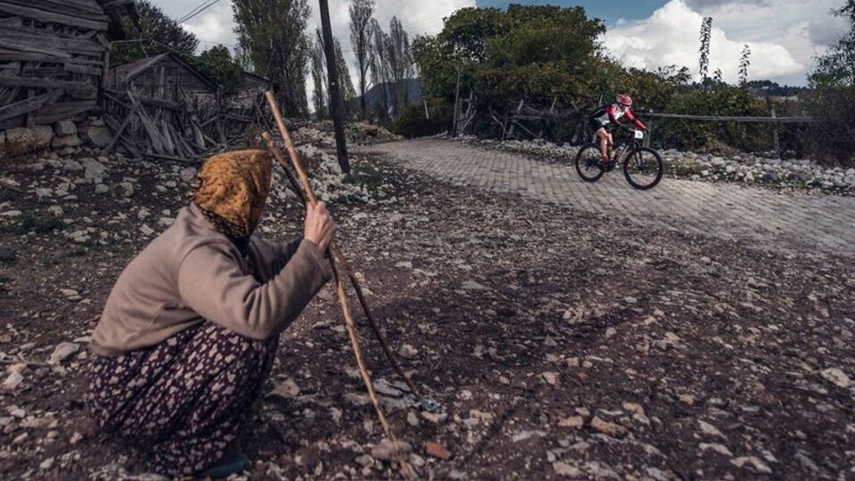 Antalya'da dağ bisikleti yarışları