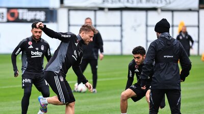Beşiktaş, Göztepe hazırlıklarını tamamladı