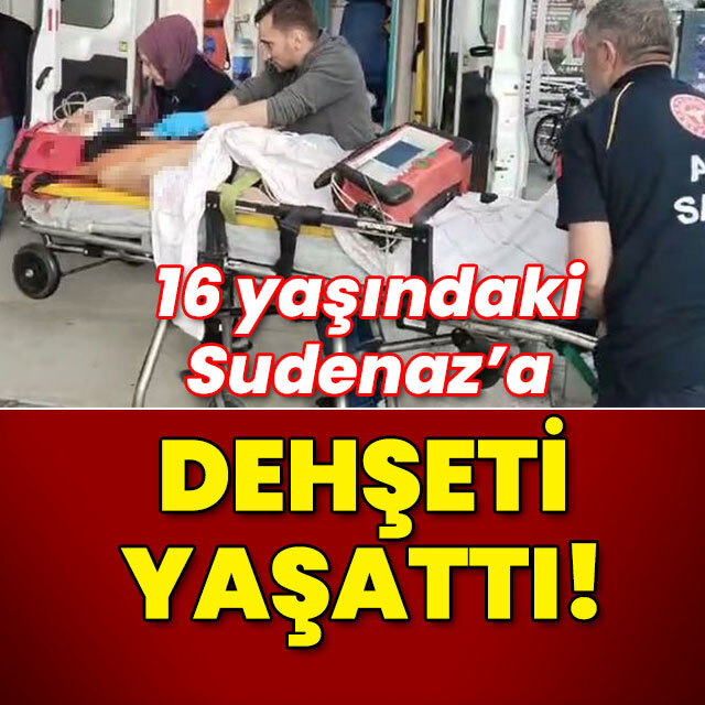 16 yaşındaki Sudenaz'ı vurdu!