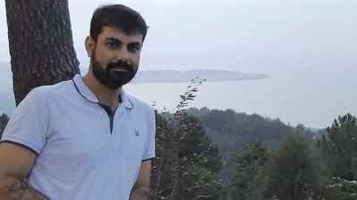 Arızayı giderecekti! Bir anda dengesini kaybetti!