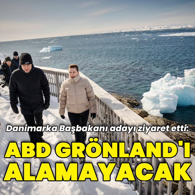 Danimarka: ABD Grönland'ı alamayacak