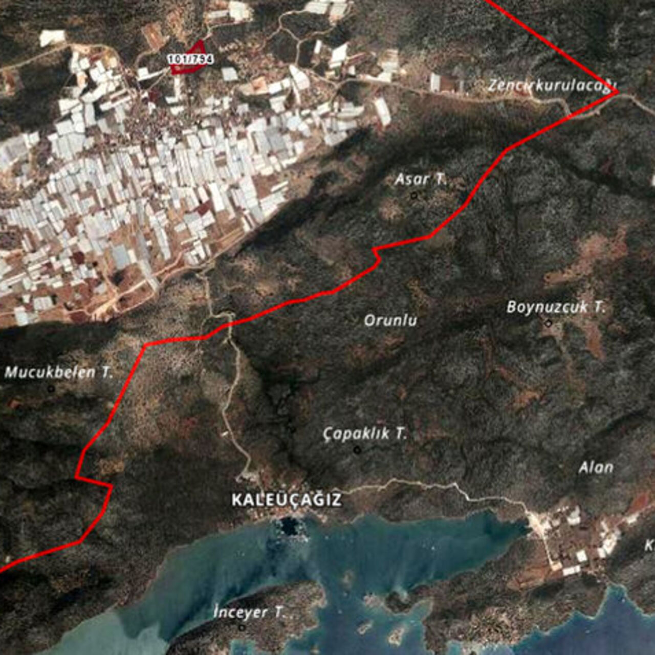 Kekova manzaralı arazi satışına iptal kararı