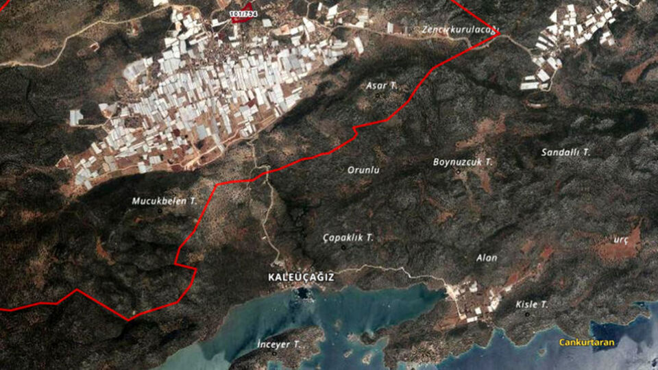 Kekova manzaralı arazi satışına iptal kararı
