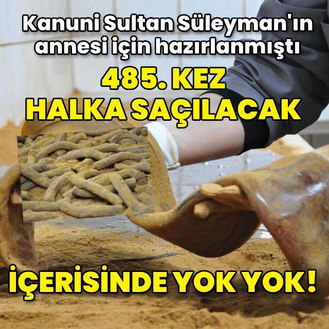 İçerisinde yok yok! 8 ton saçılacak