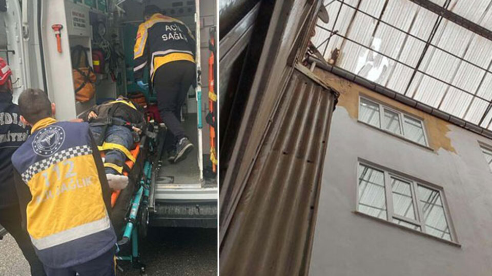 Çanak anteni tamir edecekti! Ölüme adım attı!