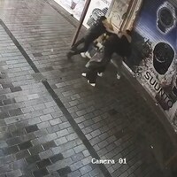 Kadına yönelik şiddete bekçi müdahale etti