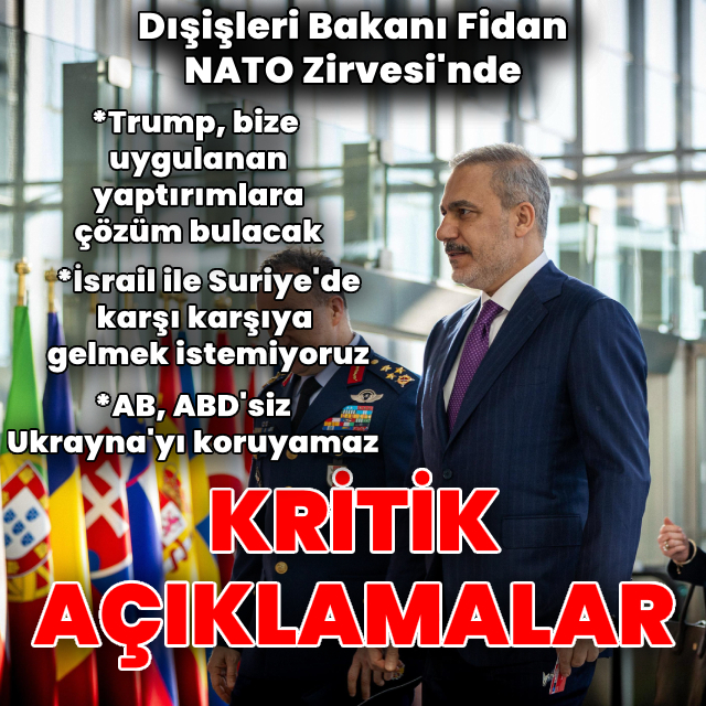 Bakan Fidan: İsrail ile karşı karşıya gelmek istemiyoruz