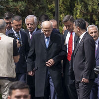 MHP lideri Bahçeli, mesaisine başladı