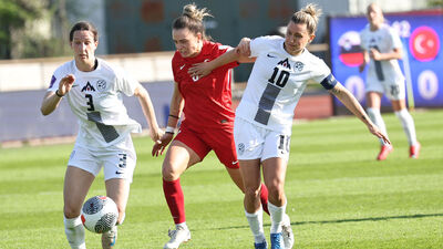 Kadın Milliler Slovenya'ya mağlup!