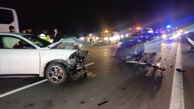 Bursa'da zincirleme trafik kazası: 1 ölü, 7 yaralı