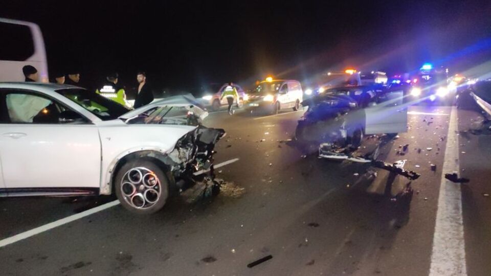 Bursa'da zincirleme trafik kazası: 1 ölü, 7 yaralı