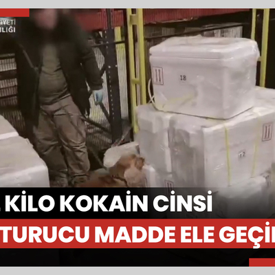 455,2 kilo kokain cinsi uyuşturucu madde ele geçirdi