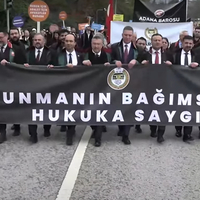 Avukatlardan "Hukuka Saygı" yürüyüşü | Son dakika haberleri thumbnail