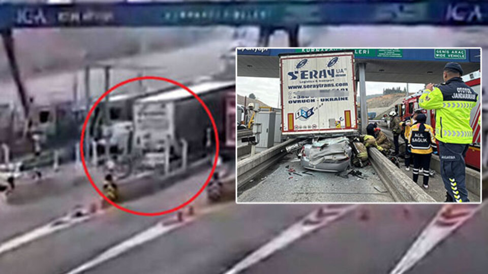 Otomobil TIR'ın altına girdi! Can kayıpları var!