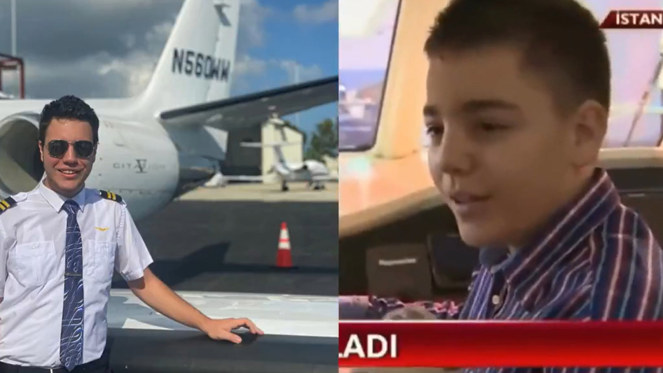 Tekne hayranıydı, pilot oldu!