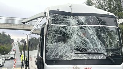 İşçi servisleri çarpıştı: 20 yaralı