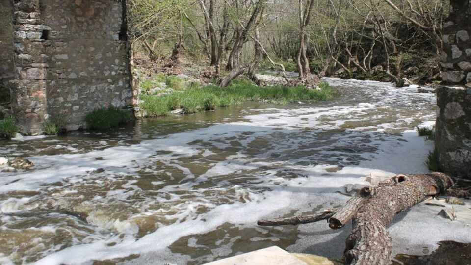 Ketenlik Deresi'nde kirlilik