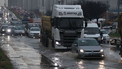 Başkentte şiddetli sağanak!