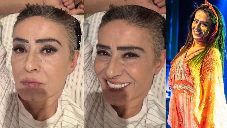 Saçlarını kısacık kestirdi