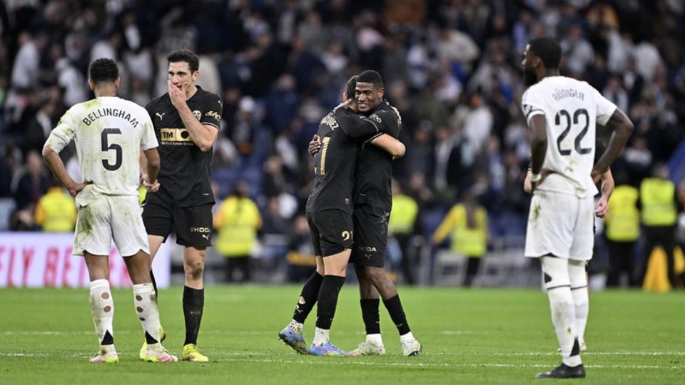 Real Madrid'e Valencia şoku!