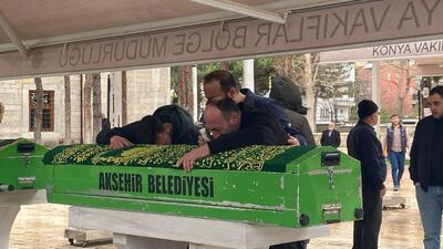 Gözyaşlarıyla toprağa verildi