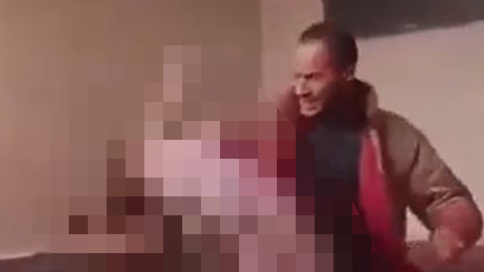 Korkunç görüntüler! Tutuklandı